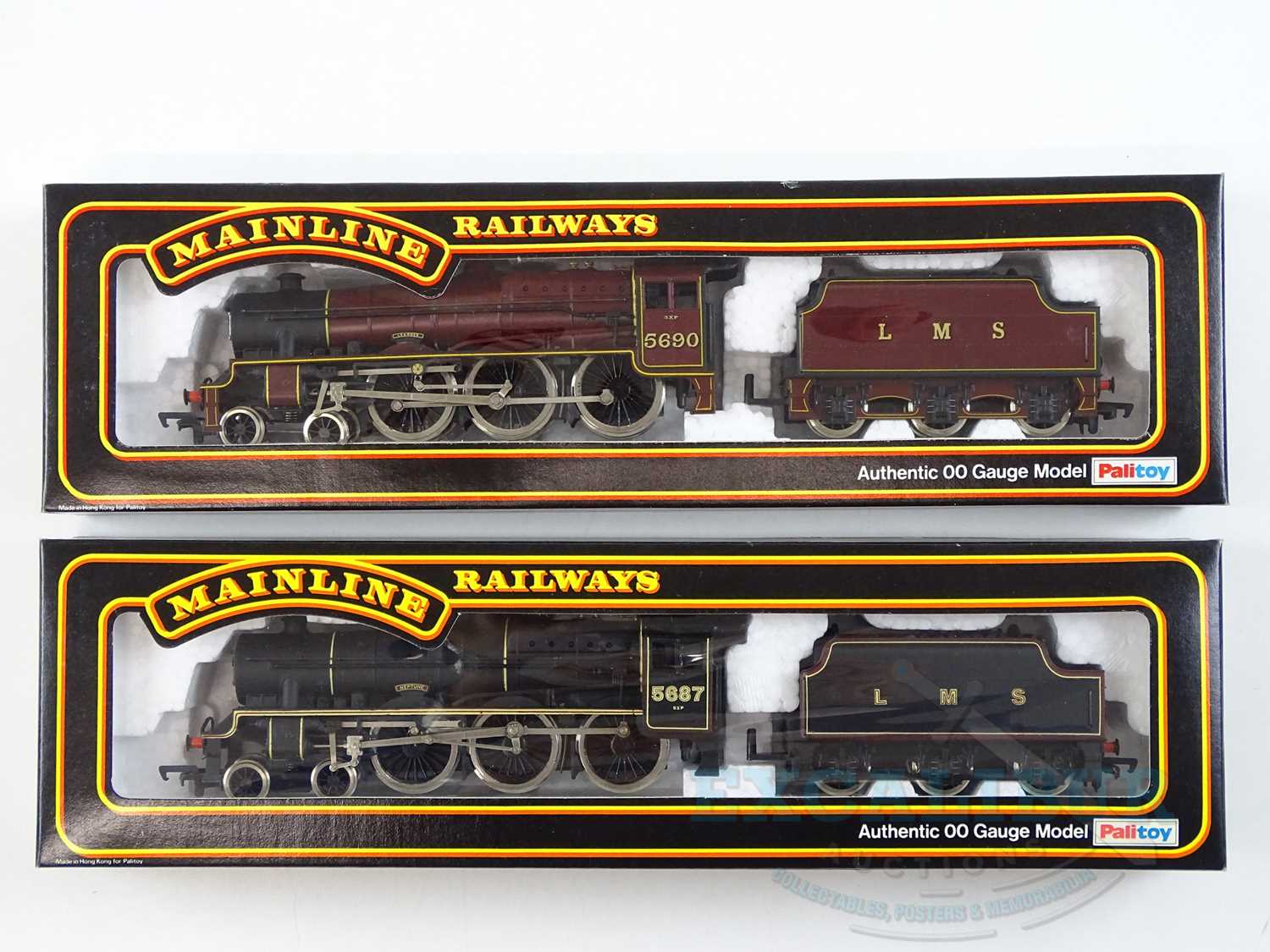 Lot 427 - A pair of OO gauge MAINLINE LMS steam locos...