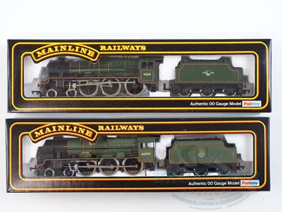 Lot 428 - A pair of OO gauge MAINLINE ex-LMS steam locos...