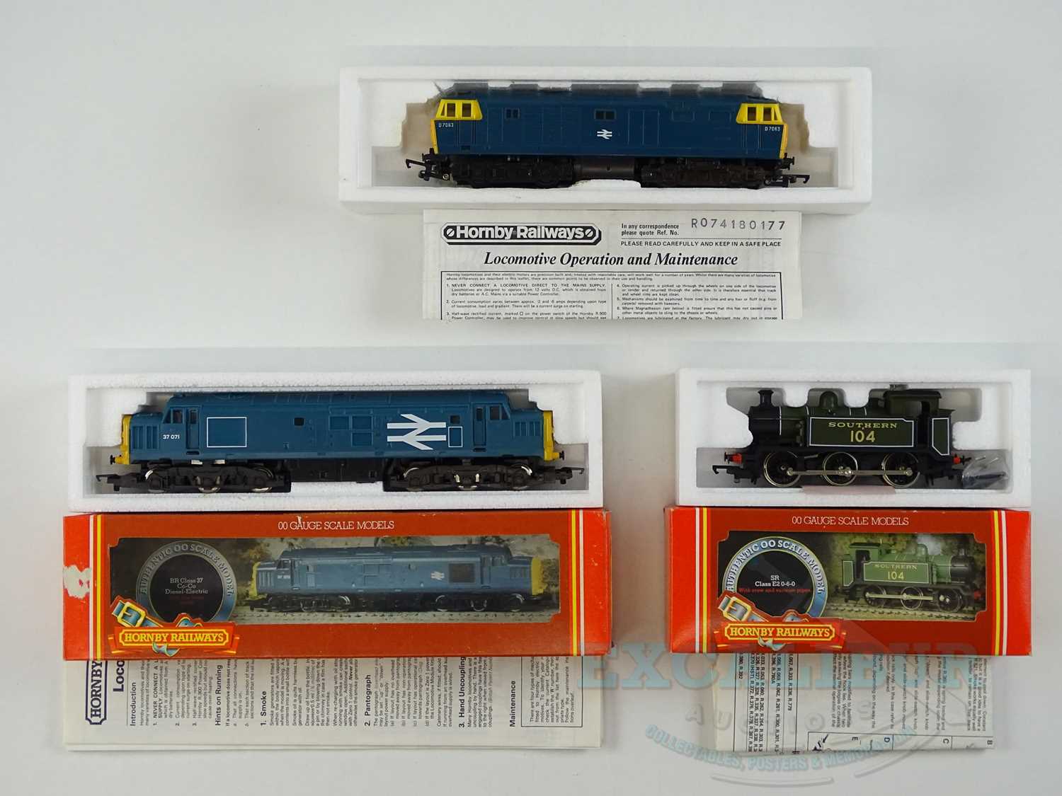 Lot 433 - A group of HORNBY OO gauge locomotives...