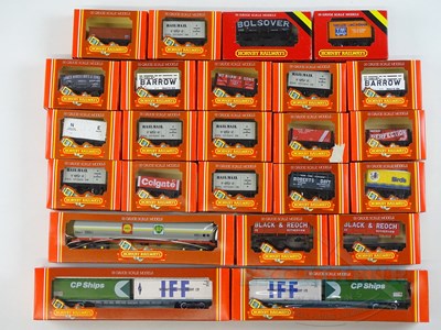 Lot 434 - A large quantity of boxed HORNBY OO gauge...