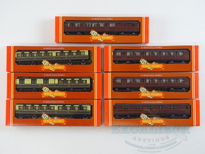 Lot 436 - A group of HORNBY OO gauge passenger coaches...