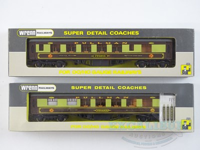 Lot 447 - A pair of WRENN OO gauge Pullman cars both...