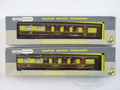 Lot 448 - A pair of WRENN OO gauge Pullman cars...