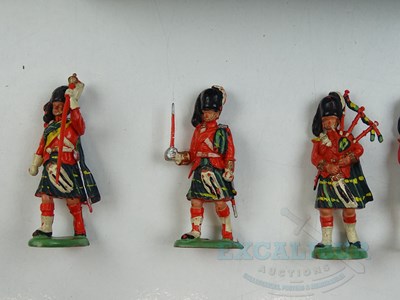 Lot 45 - A TRI-ANG wooden fort in original box together...