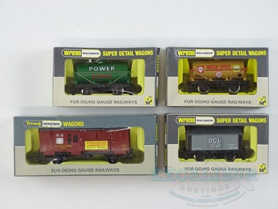 Lot 451 - A group of rarer issue WRENN OO gauge wagons...