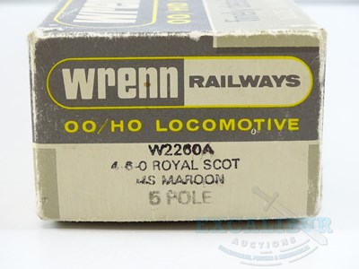 Lot 455 - A WRENN OO gauge W2260A Royal Scot Class steam...