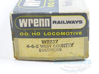 Lot 464 - A WRENN W2237 OO gauge rebuilt Bulleid Pacific...