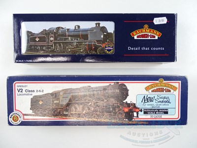 Lot 483 - A pair of BACHMANN OO gauge steam locos...