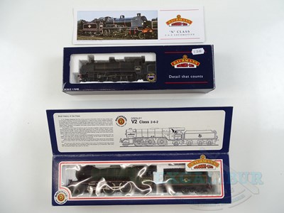 Lot 483 - A pair of BACHMANN OO gauge steam locos...