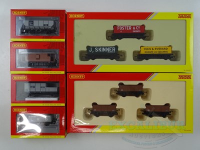 Lot 510 - A group of HORNBY OO gauge wagons and wagon...