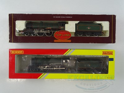 Lot 513 - A pair of HORNBY OO gauge class B17/4...