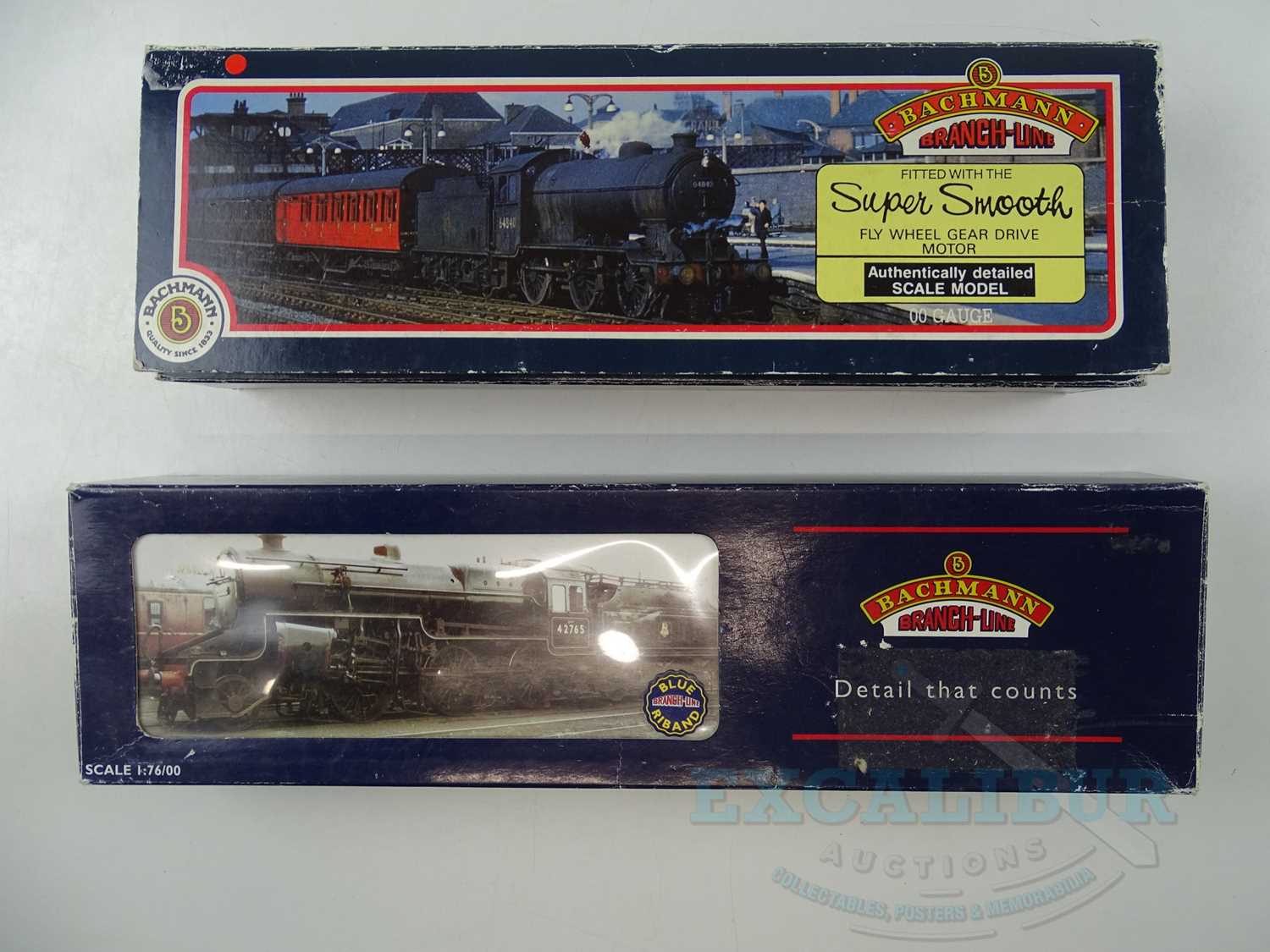 Lot 515 - A pair of BACHMANN OO gauge steam locomotives...