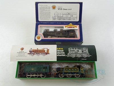 Lot 519 - A pair of HORNBY OO gauge 0-6-0 steam and...