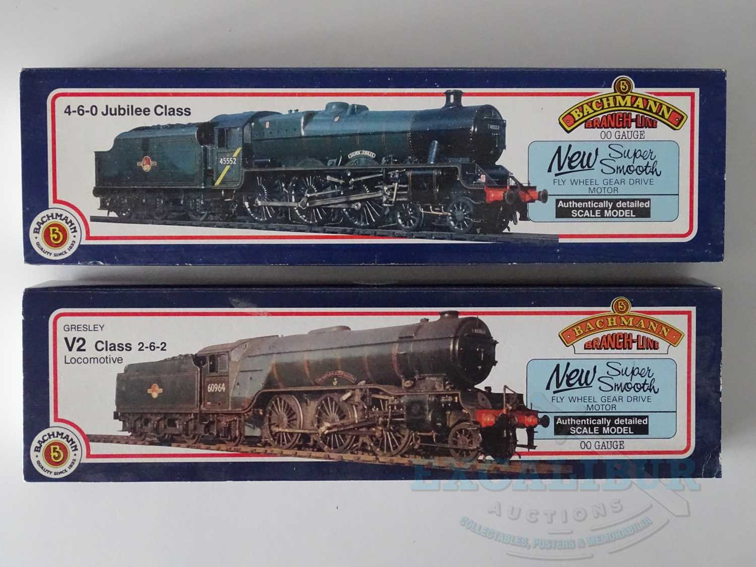 Lot 527 - A pair of BACHMANN OO gauge steam locomotives...