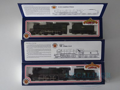 Lot 527 - A pair of BACHMANN OO gauge steam locomotives...