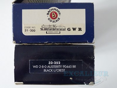 Lot 529 - A pair of BACHMANN OO gauge steam locomotives...