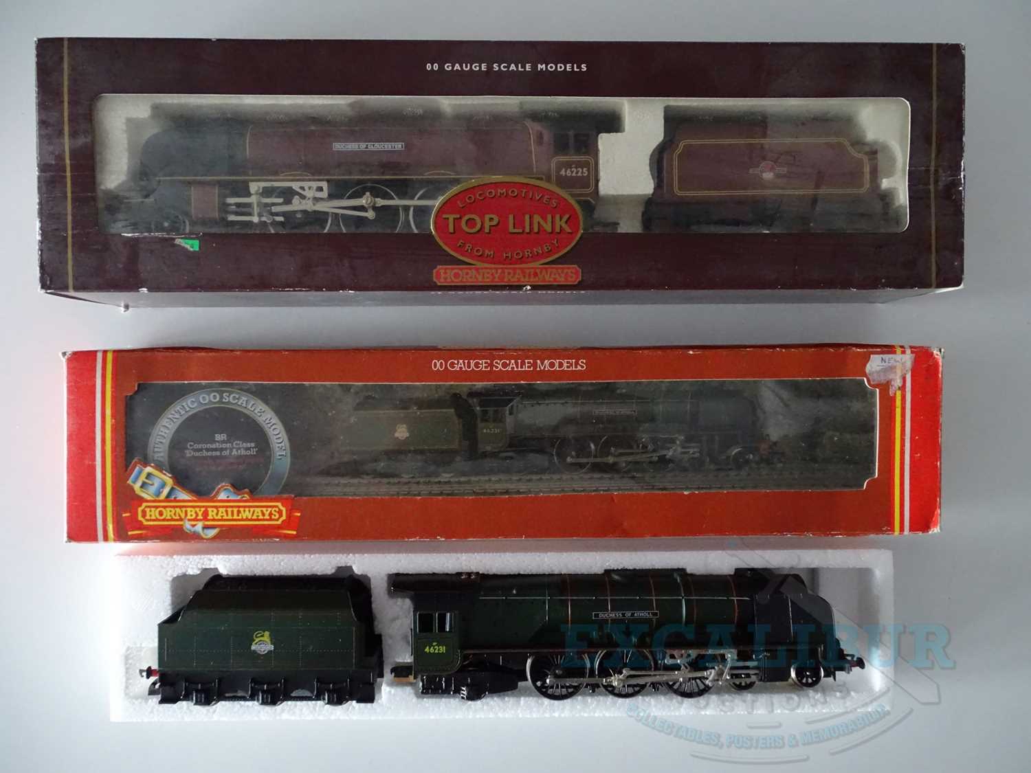 Lot 533 - A pair of HORNBY OO gauge steam locos...