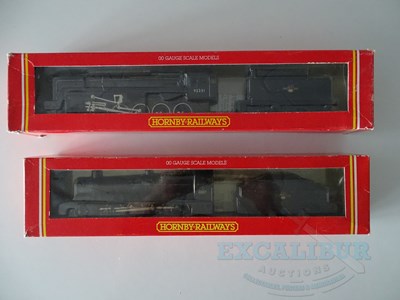 Lot 534 - A pair of HORNBY OO gauge steam locos...