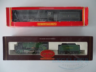 Lot 535 - A pair of HORNBY OO gauge steam locos...