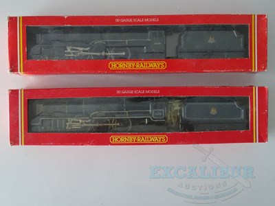 Lot 536 - A pair of HORNBY OO gauge Princess Class steam...