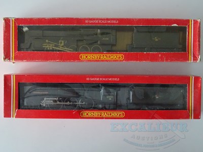 Lot 537 - A pair of HORNBY OO gauge steam locomotives...