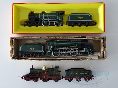 Lot 539 - A mixed group of unboxed / part boxed HORNBY...