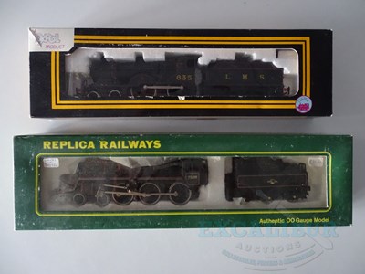 Lot 543 - A pair of OO gauge steam locos comprising a...