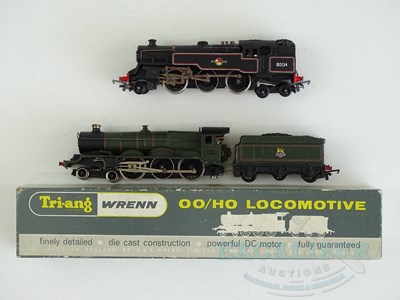 Lot 545 - A pair of WRENN OO gauge steam locomotives...