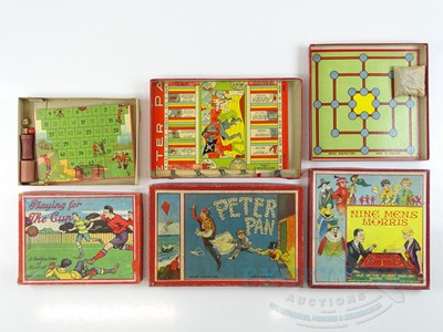 Lot 55 - A large box of vintage board games and jigsaws...