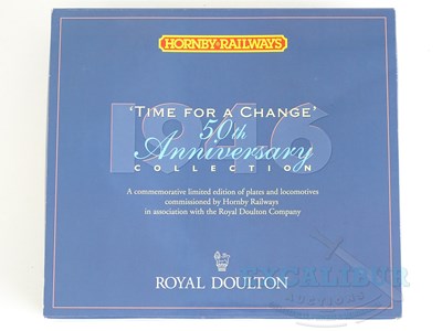 Lot 554 - A HORNBY OO gauge R649 Royal Doulton train...