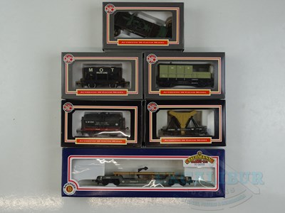 Lot 576 - A group of WOLF WAGONS / DAPOL and BACHMANN...