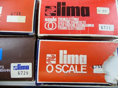 Lot 580 - A group of LIMA O gauge rolling stock...