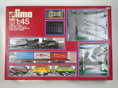 Lot 581 - A LIMA O gauge British Outline freight train...