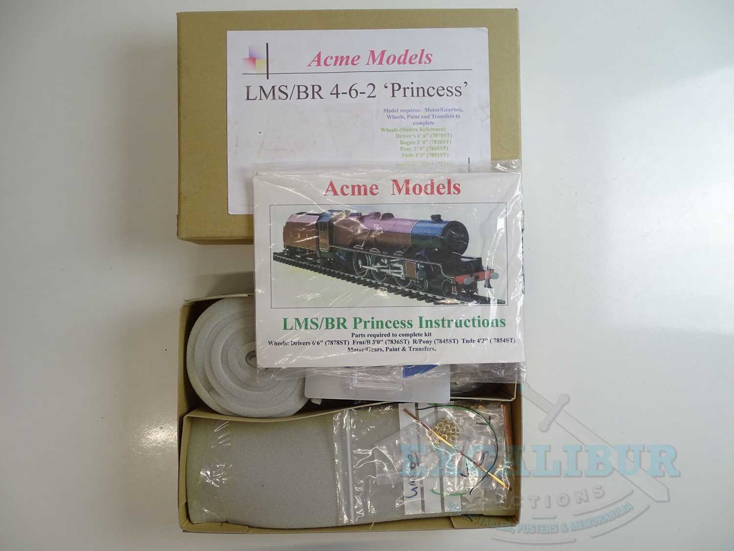 Lot 585 - An ACME MODELS O gauge brass / whitemetal kit...