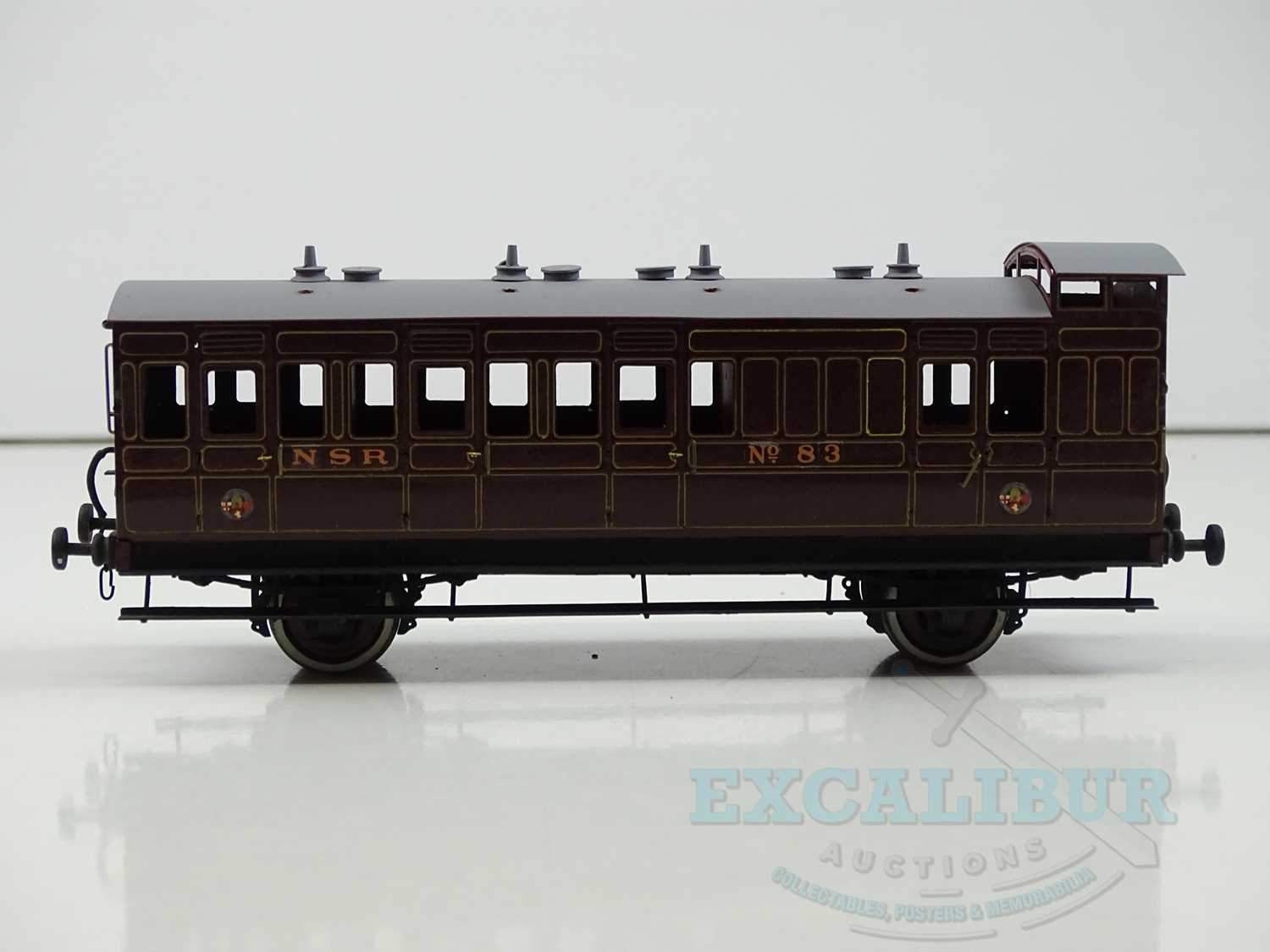 Lot 597 - A kitbuilt finescale O gauge North...