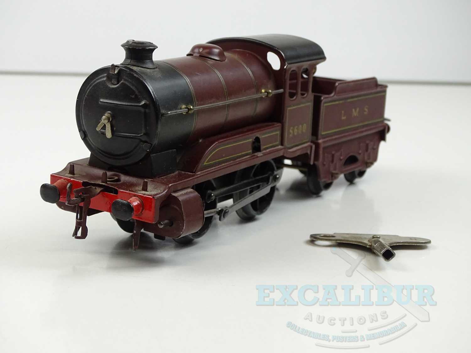 Lot 600 - A HORNBY SERIES O gauge clockwork No.501 steam...