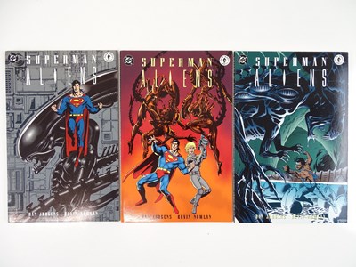 Lot 427 - SUPERMAN ALIENS #1, 2, 3 - (1995 - DC/DARK...
