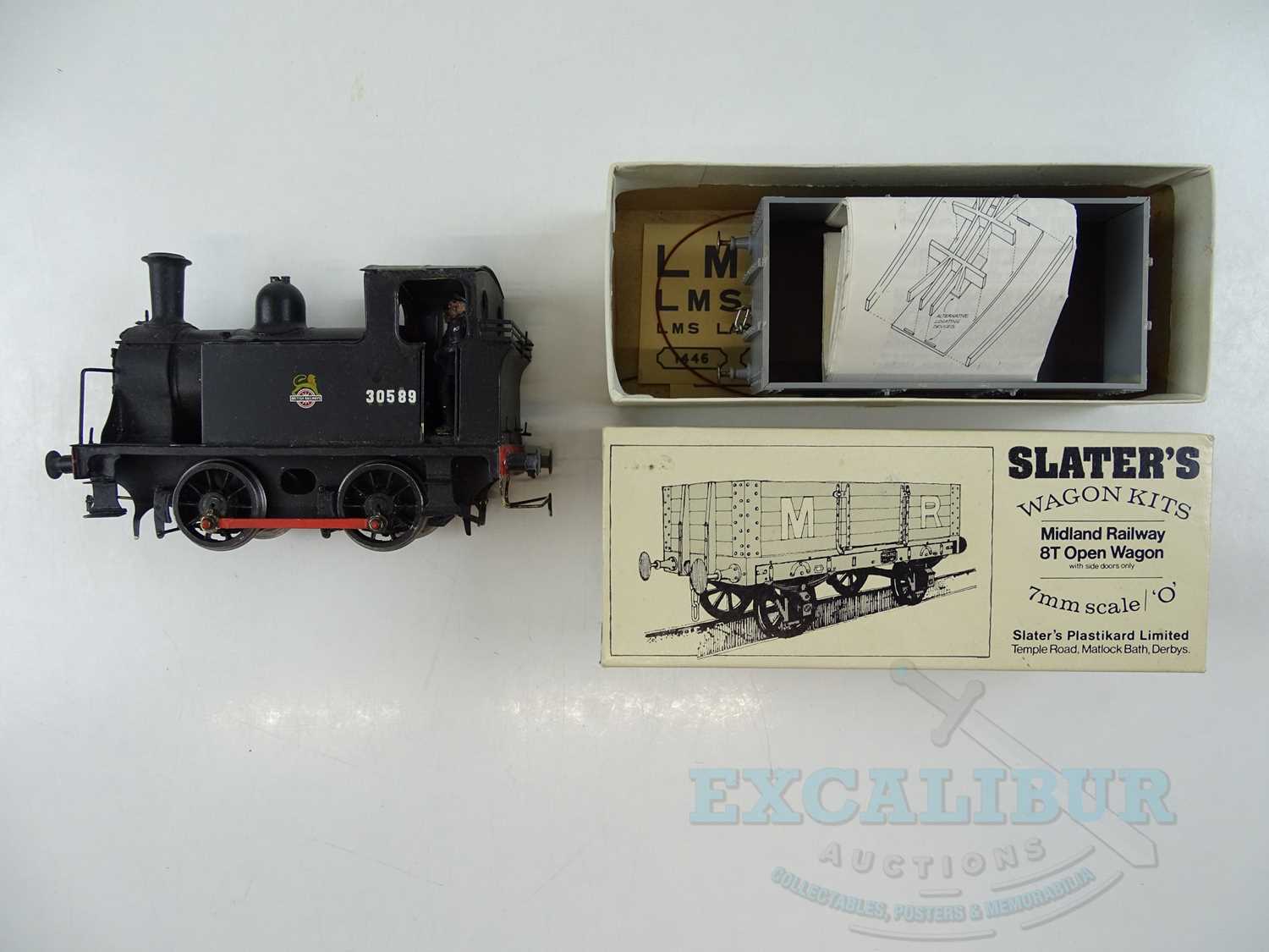 Lot 610 - A kitbuilt O gauge finescale ex-LSWR C14 class...