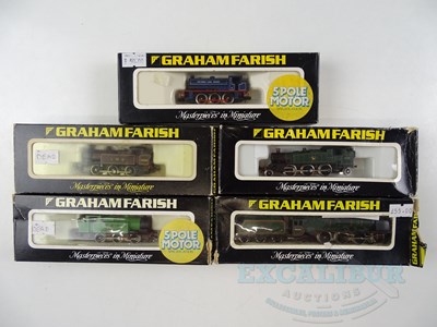 Lot 63 - A group of GRAHAM FARISH N gauge locomotives,...