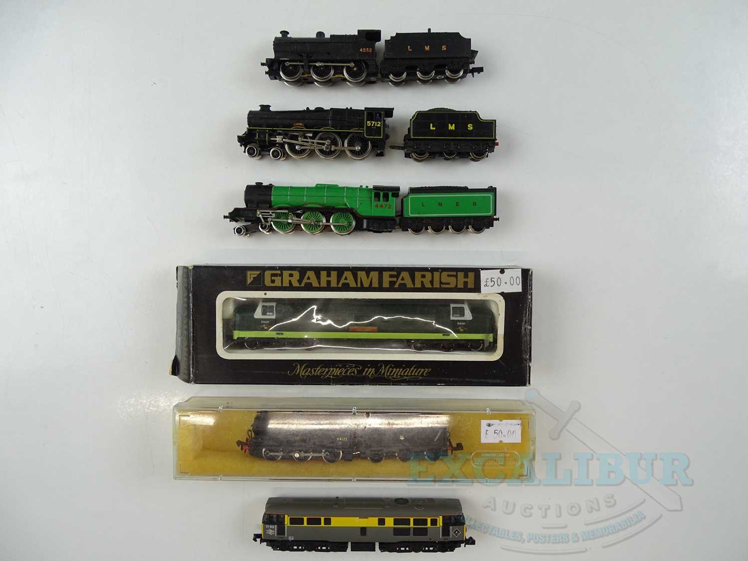 Lot 65 - A group of GRAHAM FARISH and PECO N gauge...