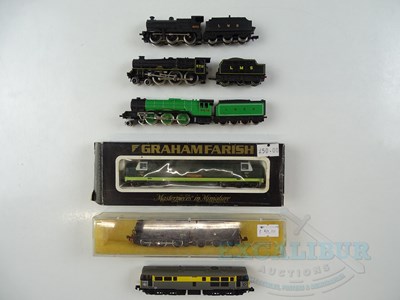 Lot 65 - A group of GRAHAM FARISH and PECO N gauge...