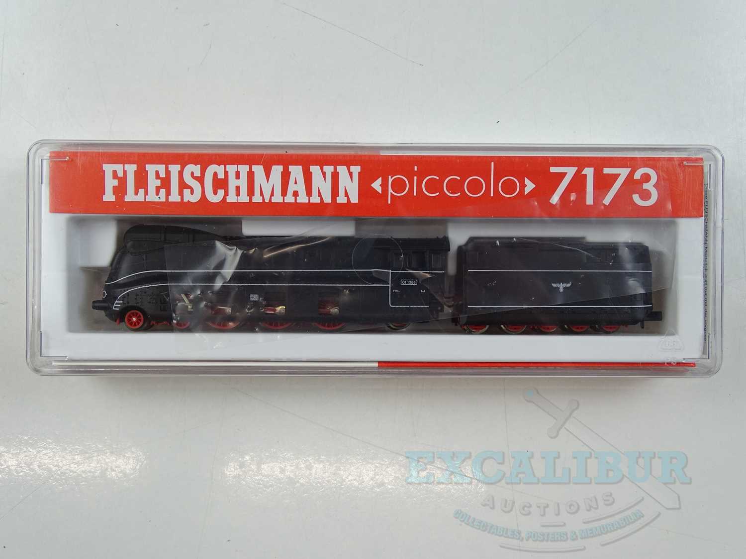 Lot 82 - A FLEISCHMANN N gauge 7173 German outline BR01...