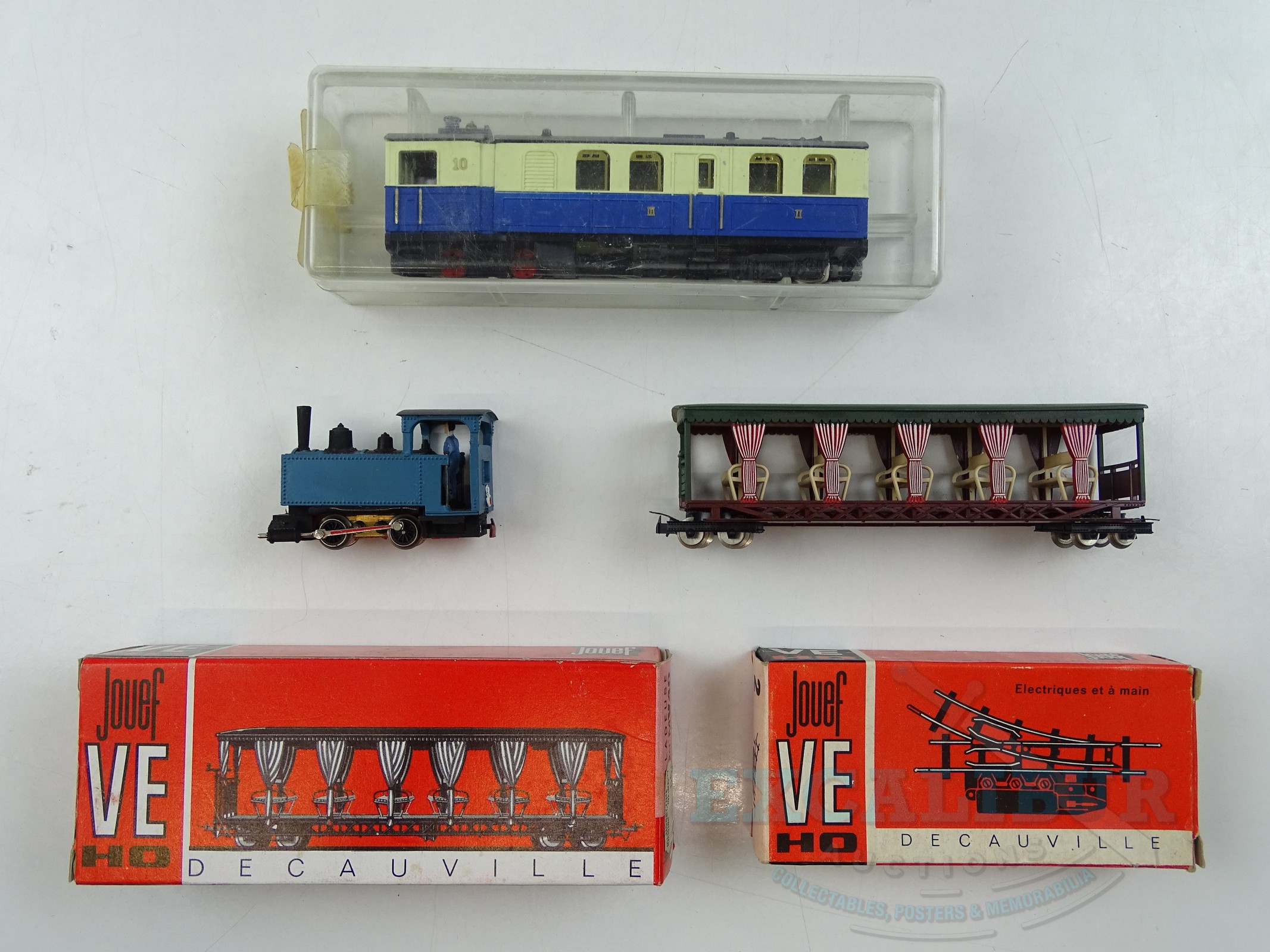 Jouef EGGER-BAHN HOe 鉄道模型セット 711000 希少品 Lot 93 - A group