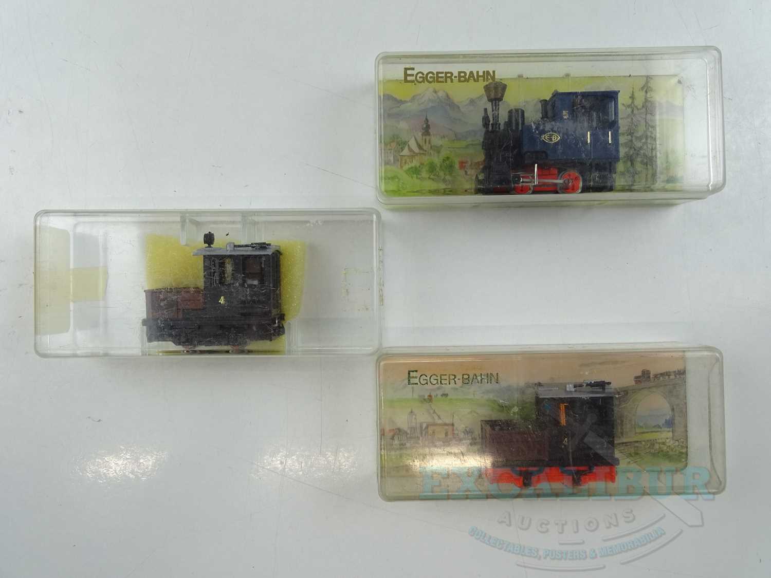 Lot 95 - A group of EGGER-BAHN HOe steam and diesel...