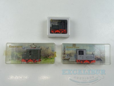 Lot 96 - A group of EGGER-BAHN HOe electric and diesel...