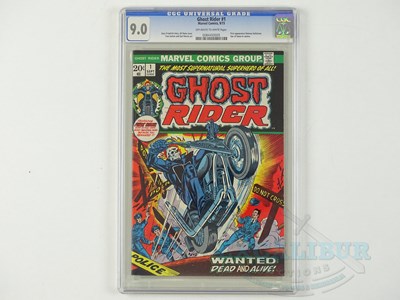 Lot 112 - GHOST RIDER #1 (1973 - MARVEL) - GRADED 9.0 by...
