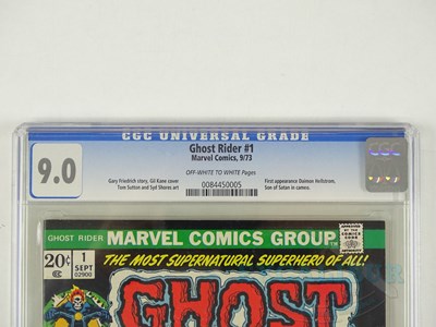 Lot 112 - GHOST RIDER #1 (1973 - MARVEL) - GRADED 9.0 by...
