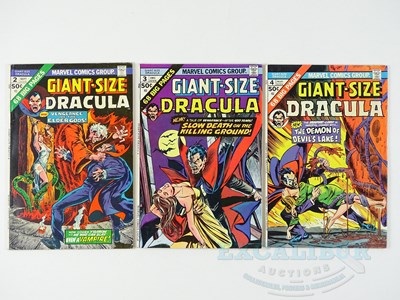 Lot 114 - GIANT-SIZE DRACULA #2, 3, 4 (3 in Lot) -...