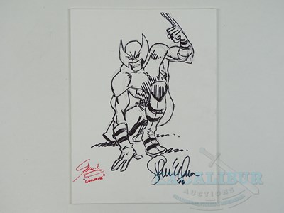 Lot 132 - ORIGINAL WOLVERINE SKETCH BY STEVEN E. GORDON -...