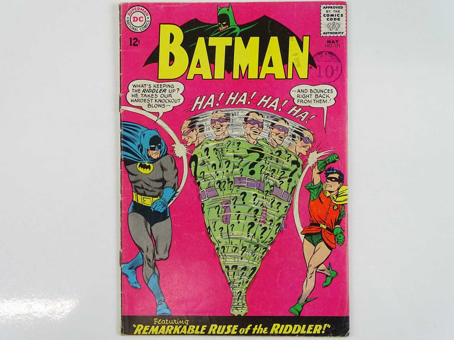 Lot 437 - BATMAN #171 - (1965 - DC - UK Cover Price) -